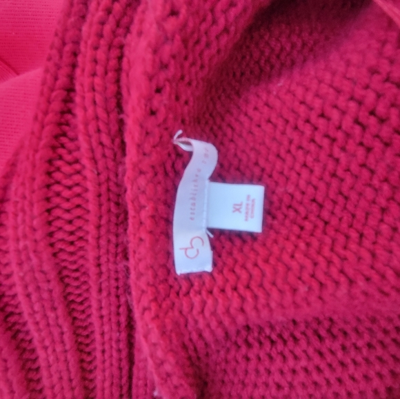 CB Established 1962 Vintage Red Sweater XL - Picture 4 of 4